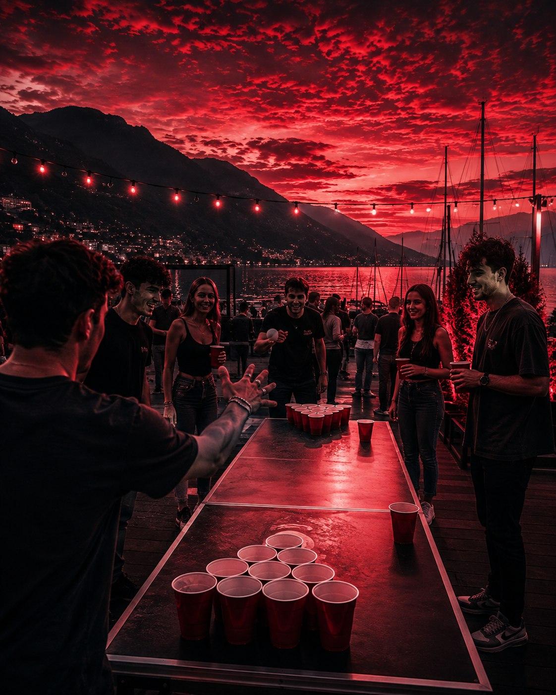Beer pong