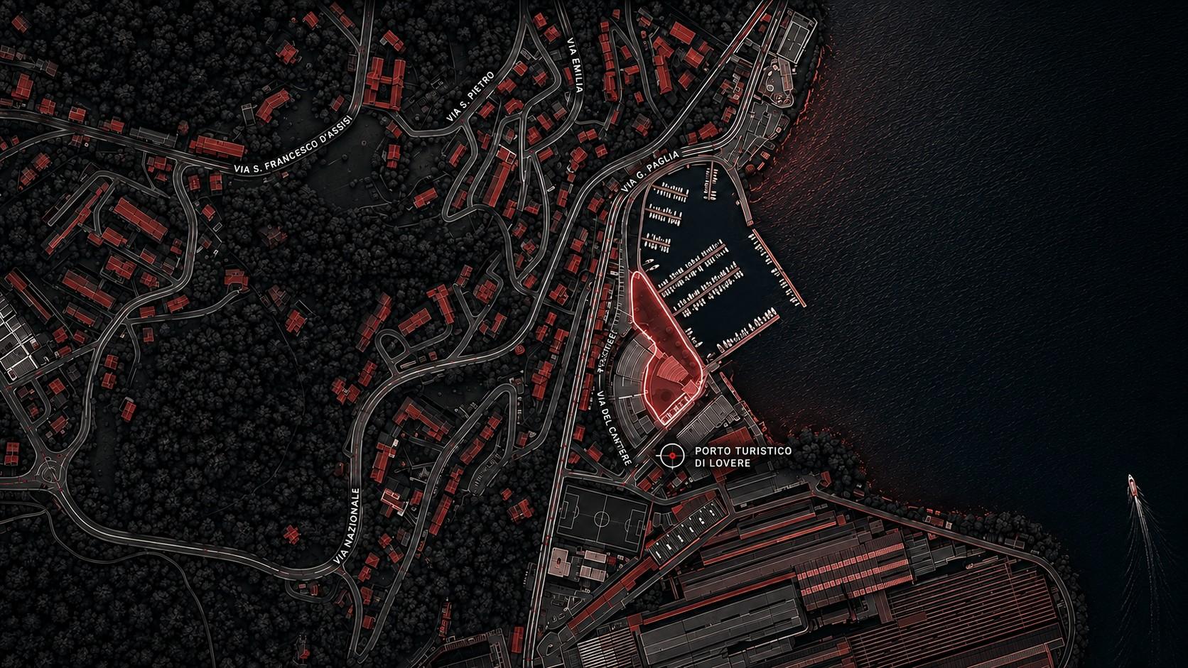 Mappa: Porto Turistico di Lovere, Via del Cantiere, 6, 24065 Lovere (BG)